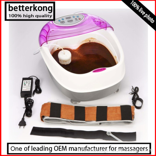 best Halloween gifts ion foot spa ion foot detox Rehabilitation Therapy Supplies with heating waist belt